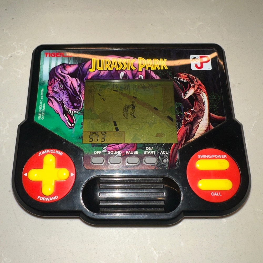 Tiger Electronics‎ Jurassic Park Handheld Game Retro Rewind 2020 JP